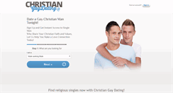 Desktop Screenshot of christiangaydating.com